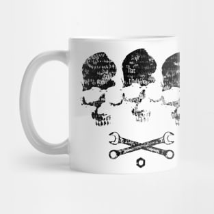 dark skulls Mug